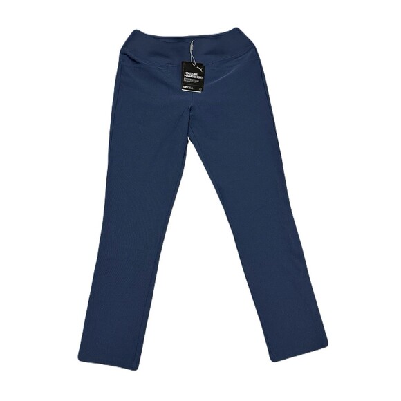 NEW Puma Womens Size XS Blue Pull On PWRSHAPE Golf Pants Ankle Length $80 UPF50+ - Picture 3 of 10